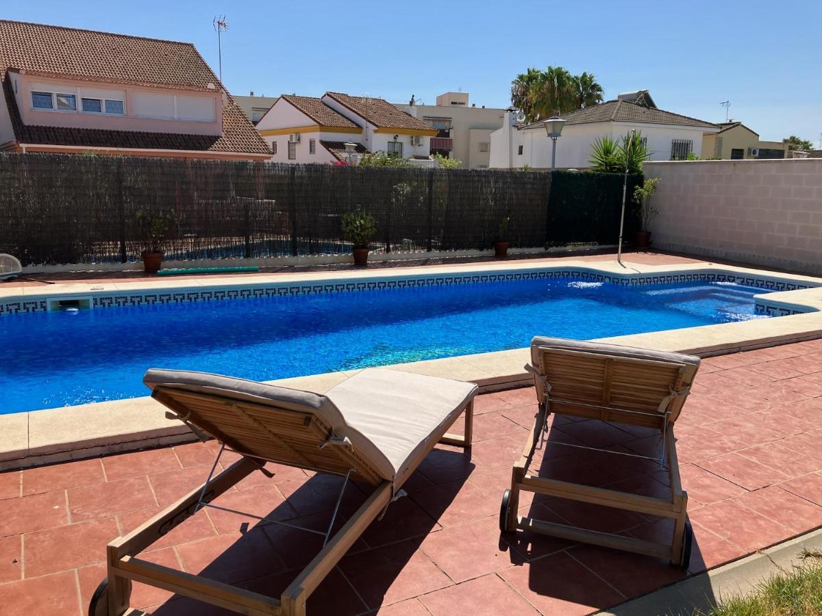Holiday House With Private Pool, Costa De La Luz El Portil Extérieur photo