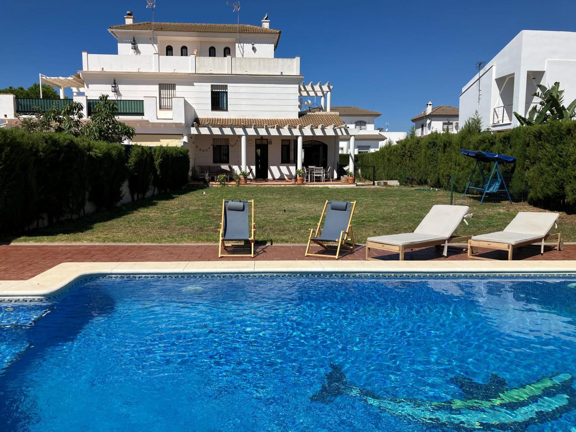 Holiday House With Private Pool, Costa De La Luz El Portil Extérieur photo